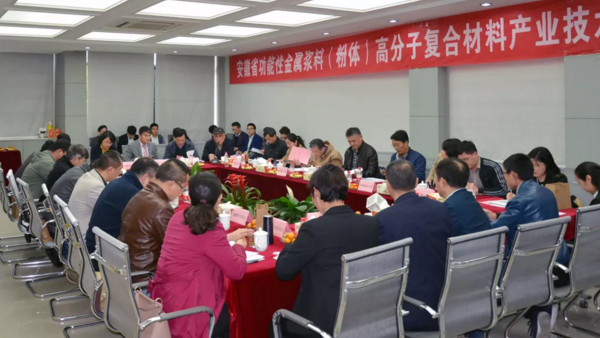 安徽省金屬漿料(粉體)高分子復(fù)合材料產(chǎn)業(yè)聯(lián)盟技術(shù)交流會